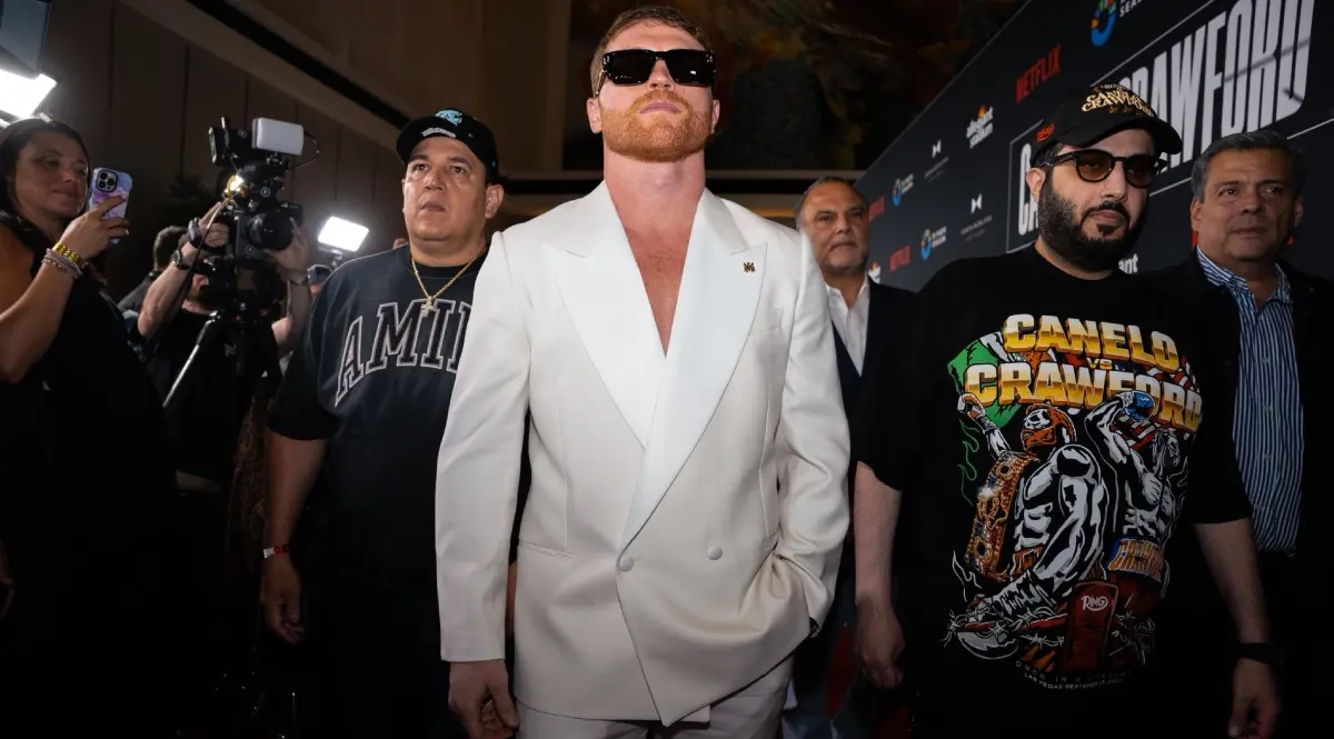  Canelo habló sobre su pelea de este sábado ante Terence Crawford 