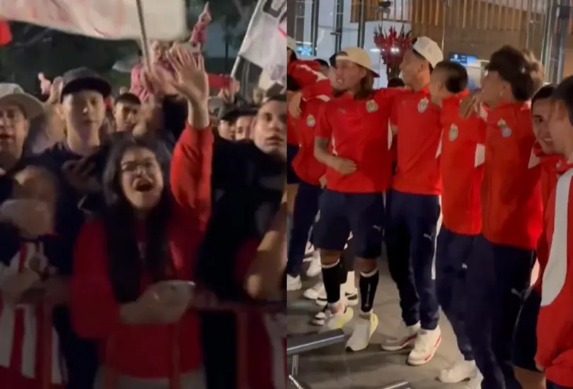 La serenata de Chivas se salió de control La serenata de Chivas se salió de control