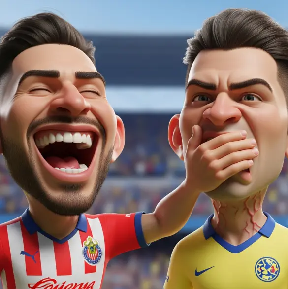América es blanco de burlas tras perder el Clásico con Chivas