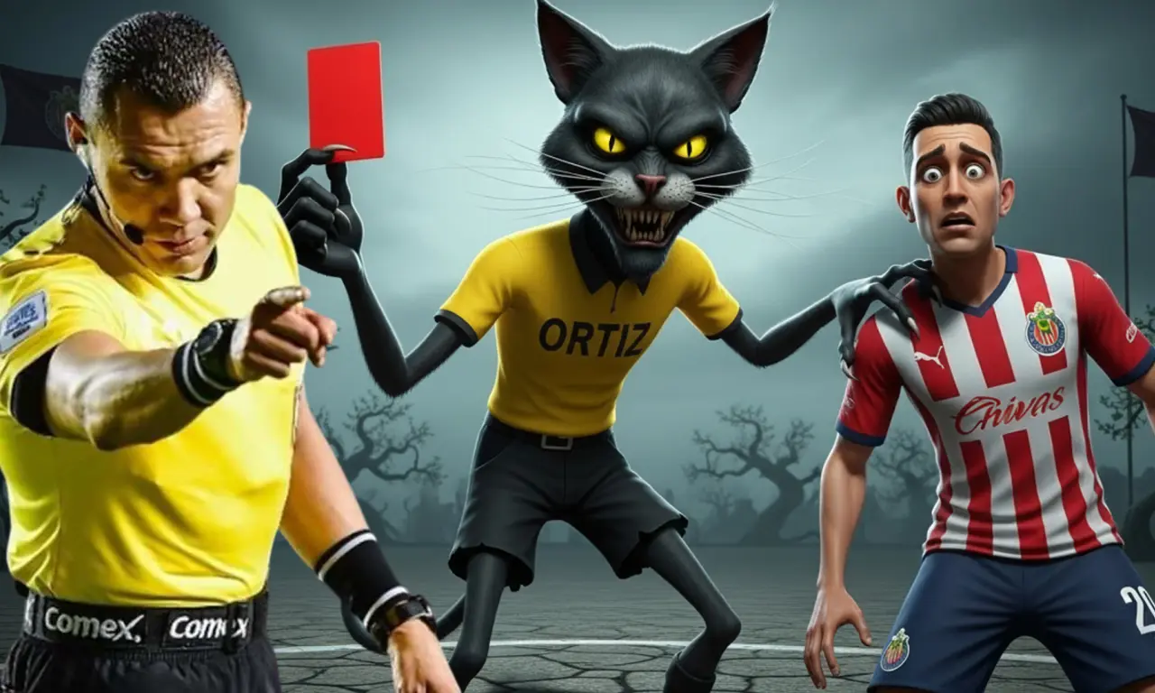  La designación del Gato Ortiz para el partido Chivas - Toluca provocó muchas suspicacias en redes sociales. 
