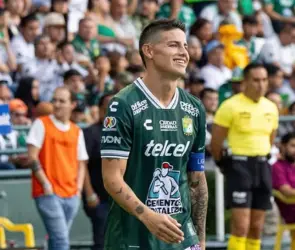 El berrinche de James Rodríguez previo al juego vs Xolos