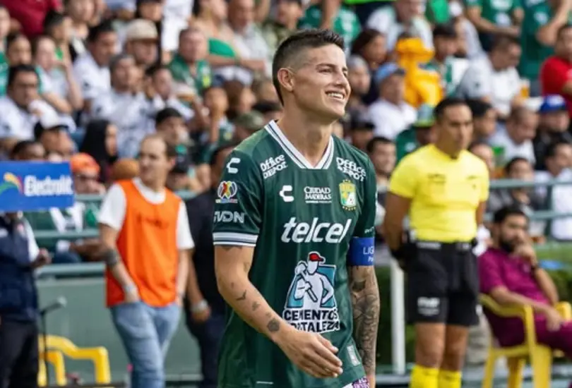 James Rodríguez se ausentó bajo pretexto del partido del León