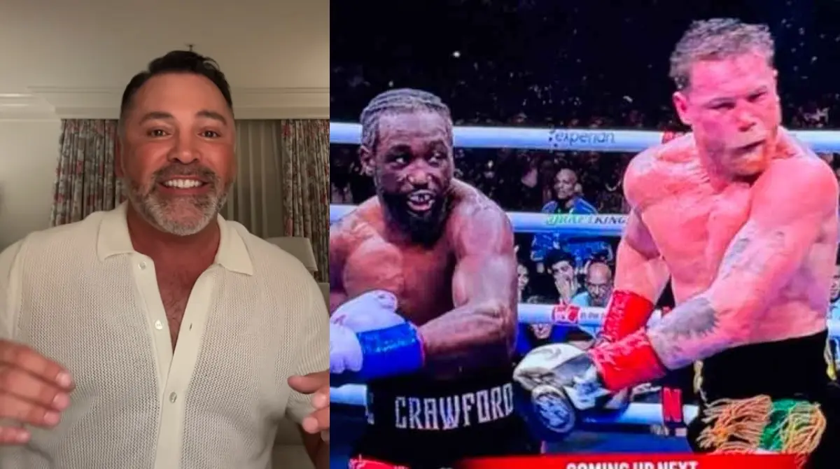  De la Hoya se burló del Canelo Álvarez 