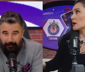 Desirée Monsiváis encara a Álvaro Morales en plena transmisión