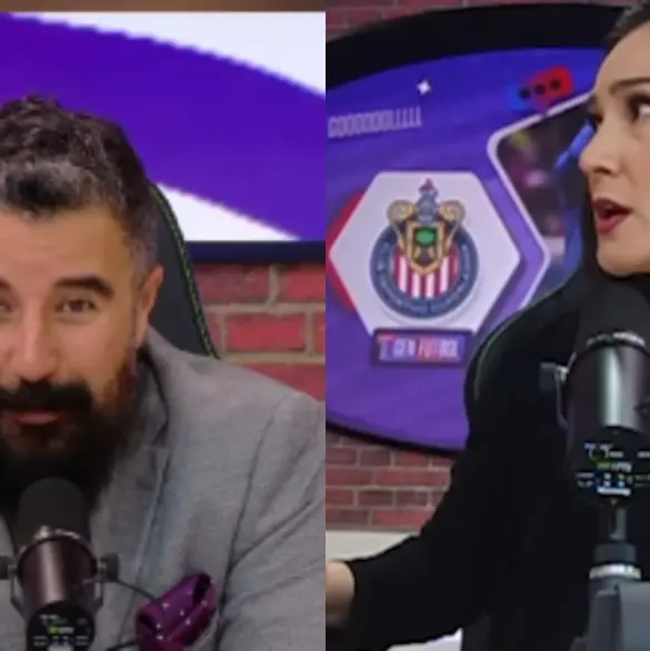 Desirée Monsiváis encara a Álvaro Morales en plena transmisión