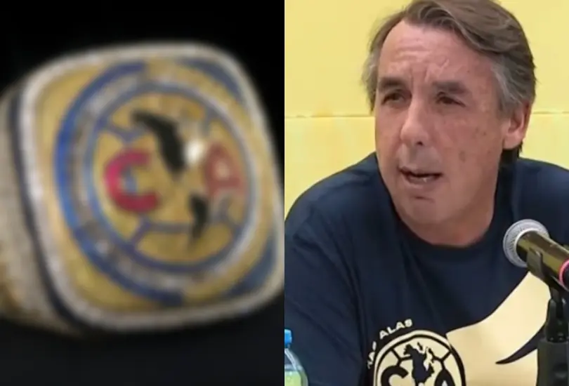 Emilio Azcárraga recibió un anillo personalizado por el tricampeonato del América Emilio Azcárraga recibió un anillo personalizado por el tricampeonato del América