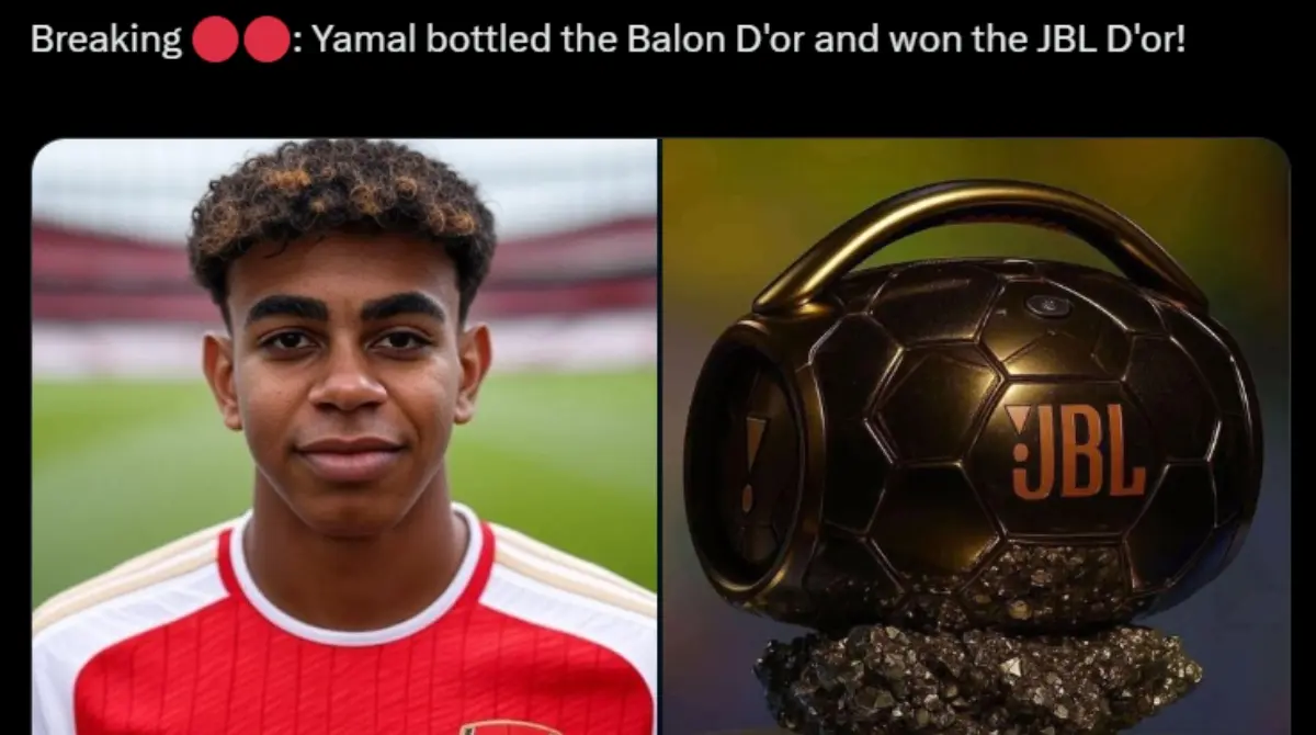 El futbolista del Barcelona quedó en segundo lugar y los memes no se hicieron esperar. El futbolista del Barcelona quedó en segundo lugar y los memes no se hicieron esperar.