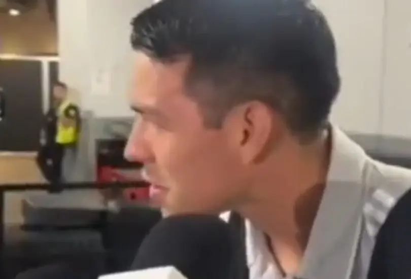 Chucky Lozano encaró a un periodista