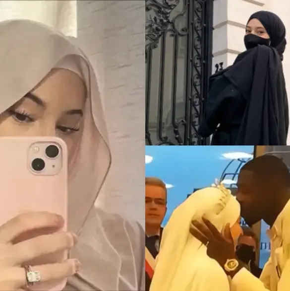 Ella es Rima Edbouche, esposa de Ousmane Dembélé