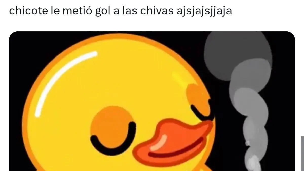 Chicote Calderón apareció para descontar en el marcador, pero el orgullo de los chivahermanos quedó herido al ser el autor del gol visitante