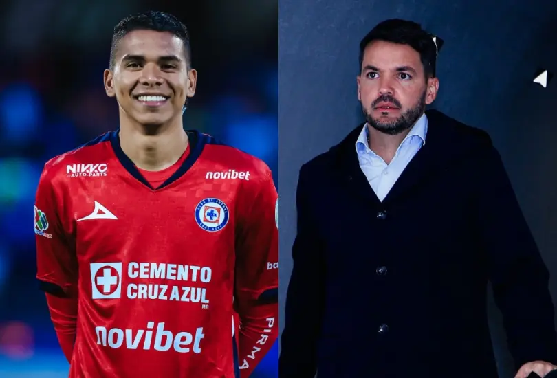 Larcamón salió a defender a Kevin Mier de los reproches de la afición cementera