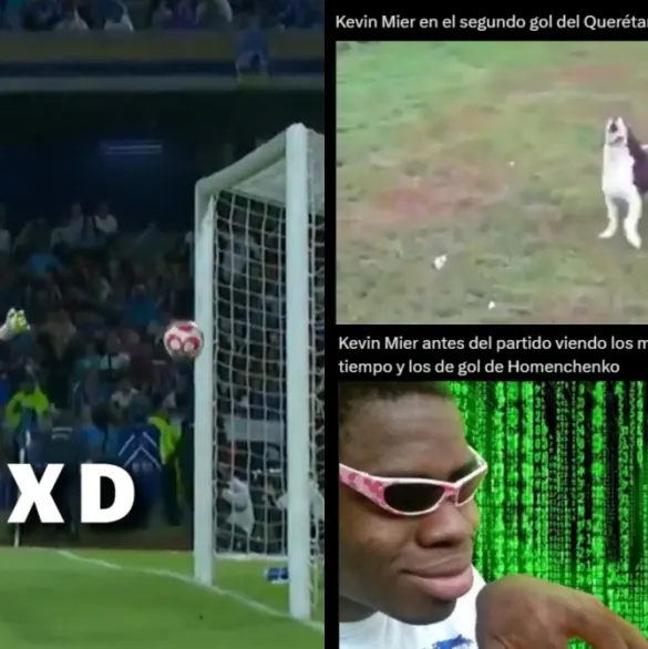 Memes se burlan de Kevin Mier tras nuevo error con Cruz Azul