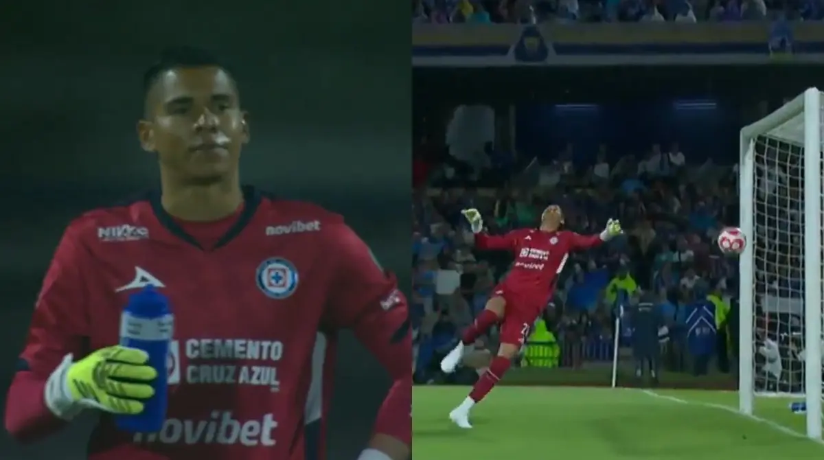 El portero colombiano nuevamente se comió un gol desde el mediocampo.