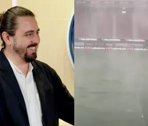 Amaury Vergara revela la cantidad de agua que drenó el Akron