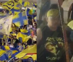 Barra del América golpea y roba a aficionados previo a juego vs Pumas