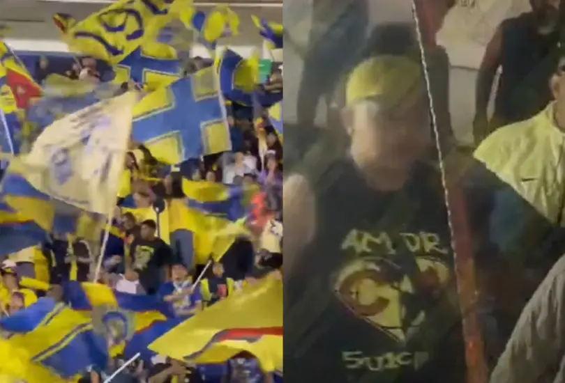 Los aficionados del América provocaron violencia pre partido