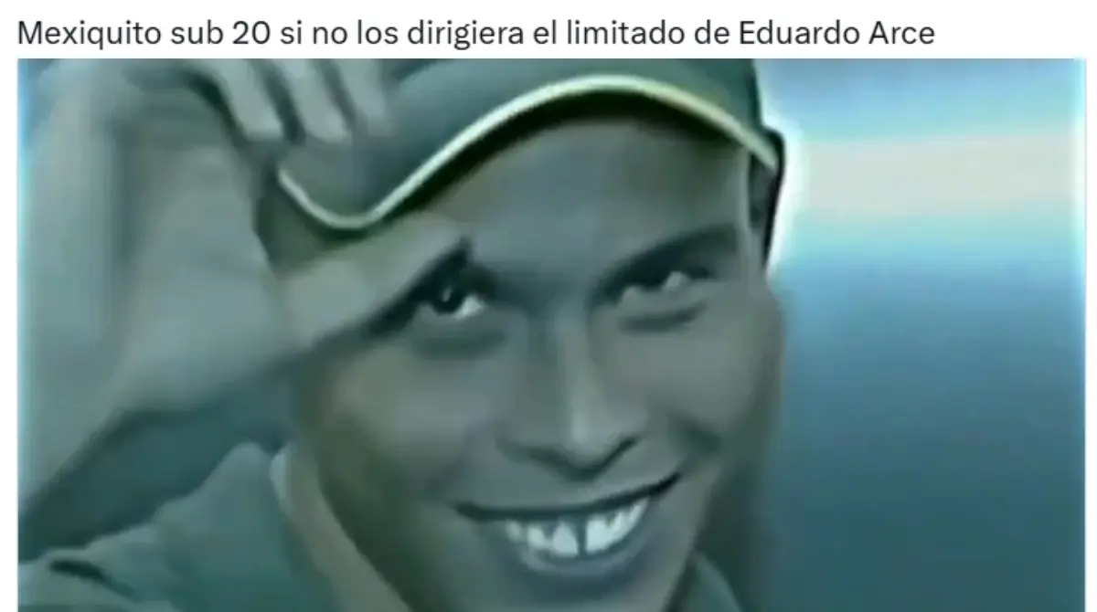 Eduardo Arce se convirtió en víctima de burlas tras el empate de México en el Mundial Sub-20