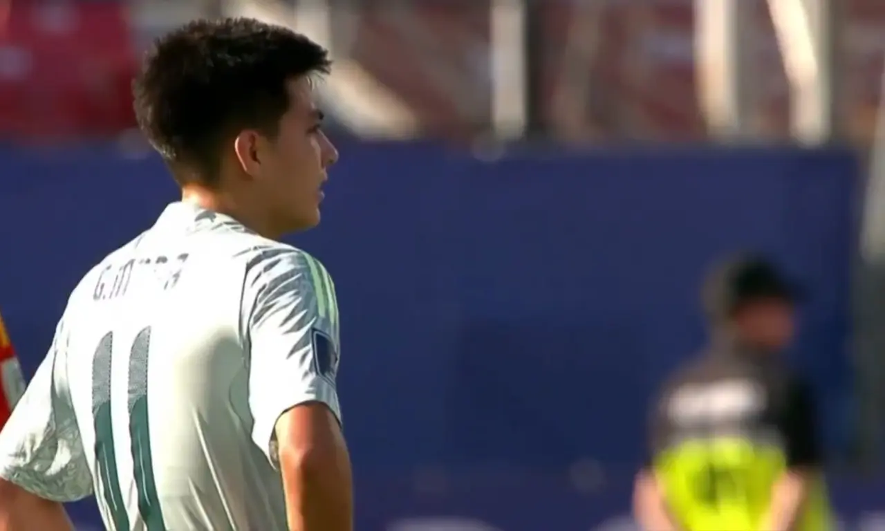  Gilberto Mora marcó un doblete en el partido entre México y España del Mundial Sub 20. 