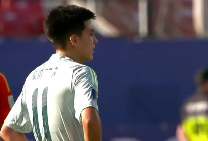 Gilberto Mora marcó un doblete en el partido entre México y España del Mundial Sub 20.