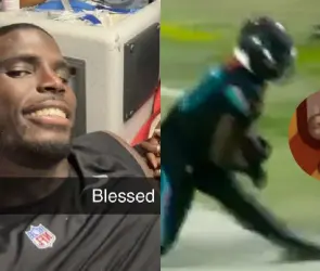 Señalan a Tireek Hill por alegrerse de su escalofriante lesión