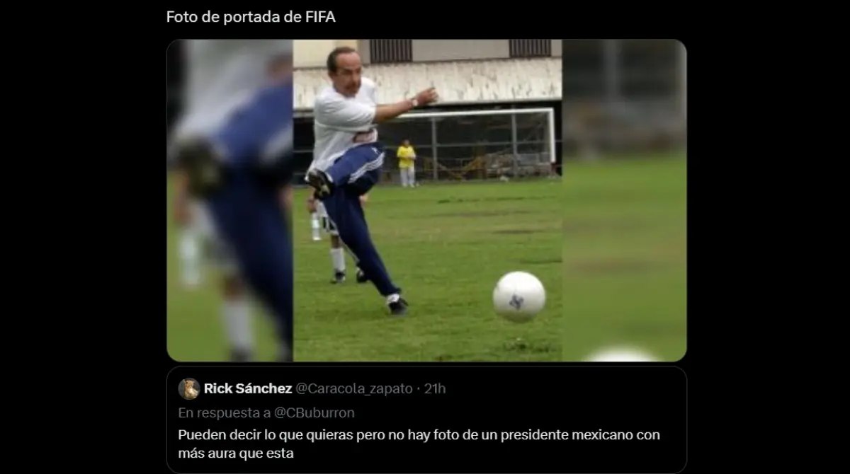 Muchos usuarios de redes sociales comenzaron a compartir postales de Presidentes jugando futbol