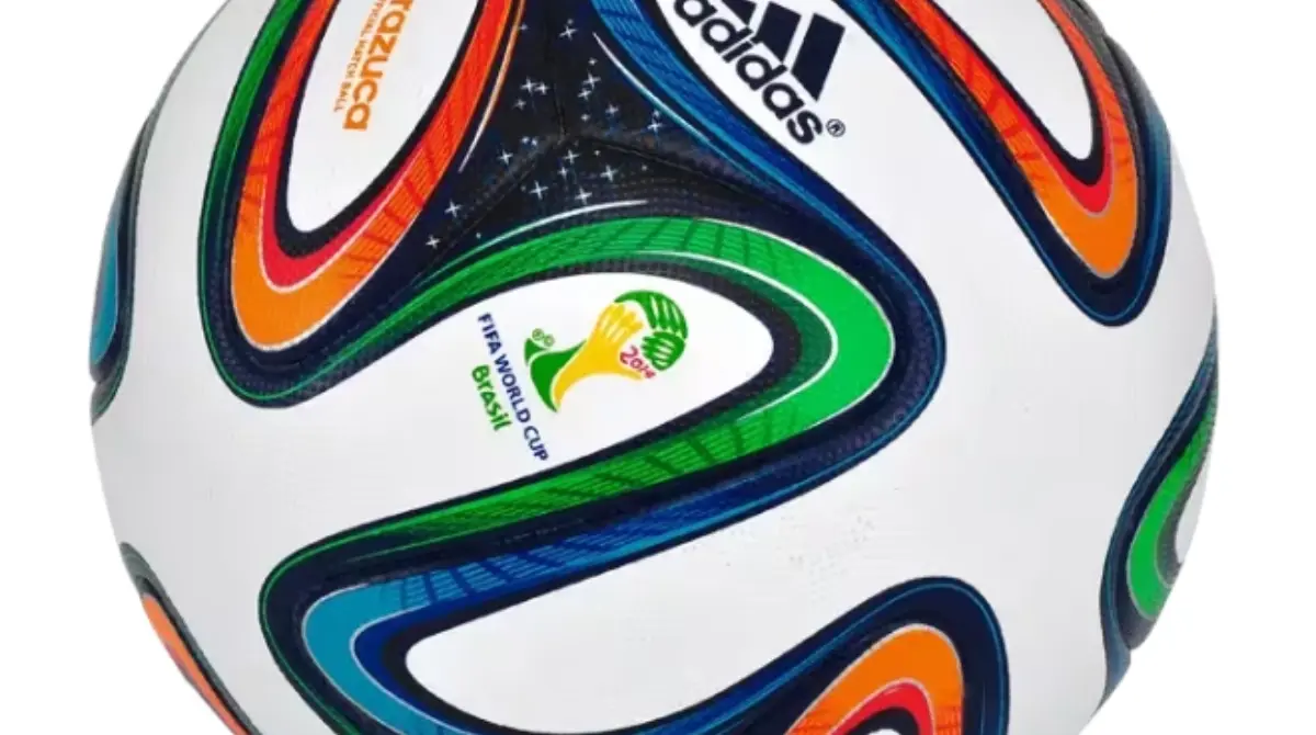 Elegido por votación de fans, el Brazuca usaba 6 paneles con cintas multicolores inspiradas en pulseras de deseos brasileñas. El más probado hasta entonces, equilibraba velocidad y control en el futbol samba. <br> 