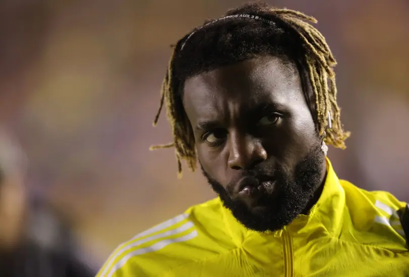 Saint-Maximin encendió las alarmas del América al salir lesionado al minuto 29 del partido contra Santos Laguna.