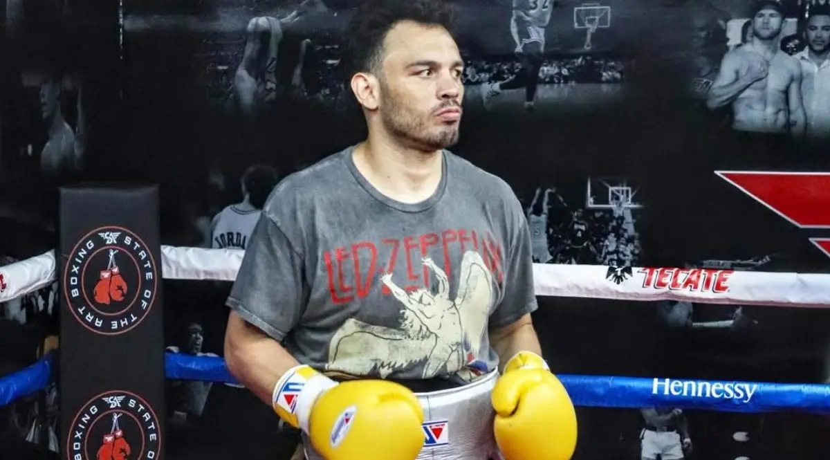  Julio César Chávez Jr. reapareció tras su detención en Estados Unidos 