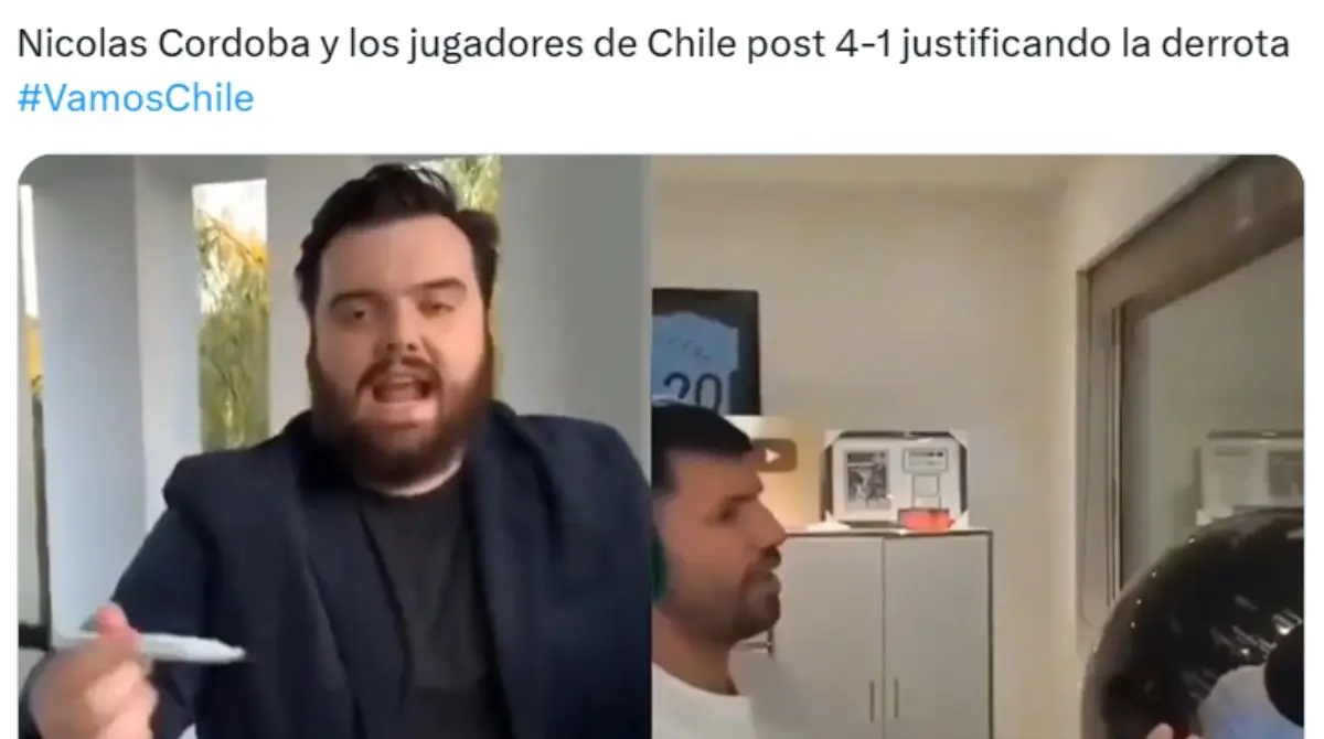 Los chilenos terminaron comiéndose sus palabras y ahora les toca soportar