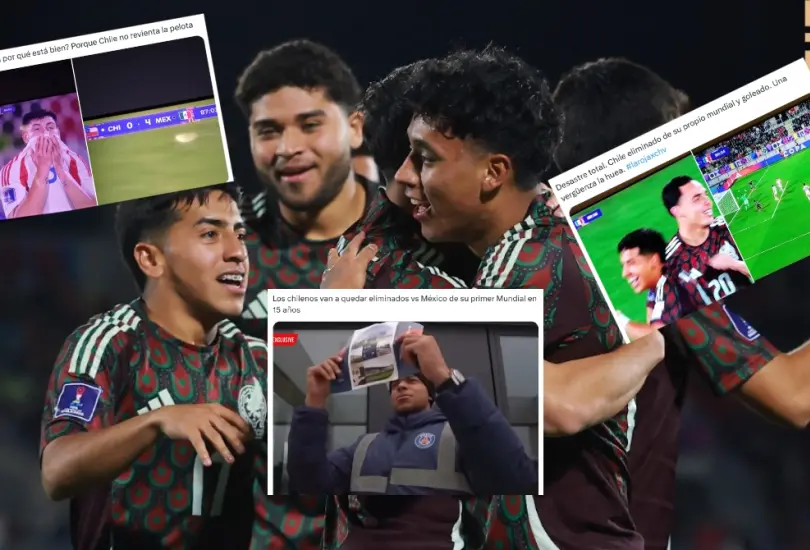 La Selección Mexicana provocó memes contra Chile