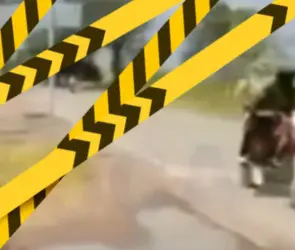 Atacan a hombre en transmisión en vivo por denunciar baches (VIDEO)