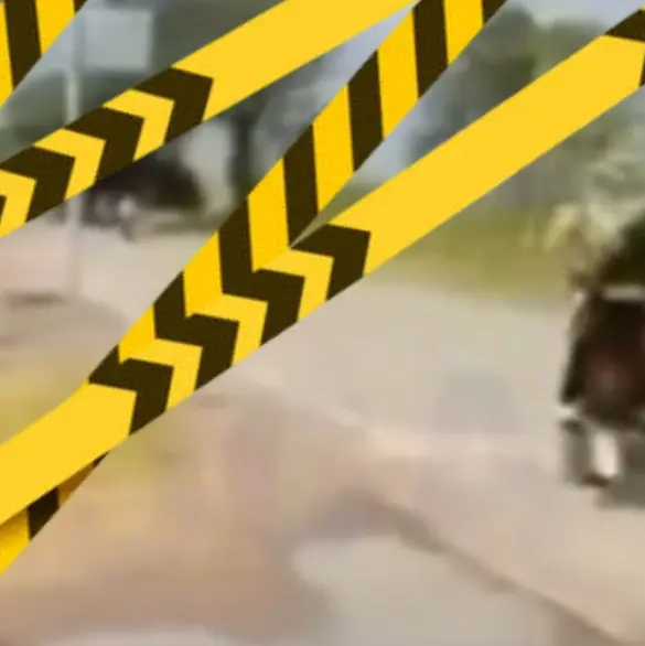 Atacan a hombre en transmisión en vivo por denunciar baches (VIDEO)