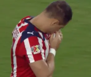 La emoción de Chicharito tras marcarle gol al América