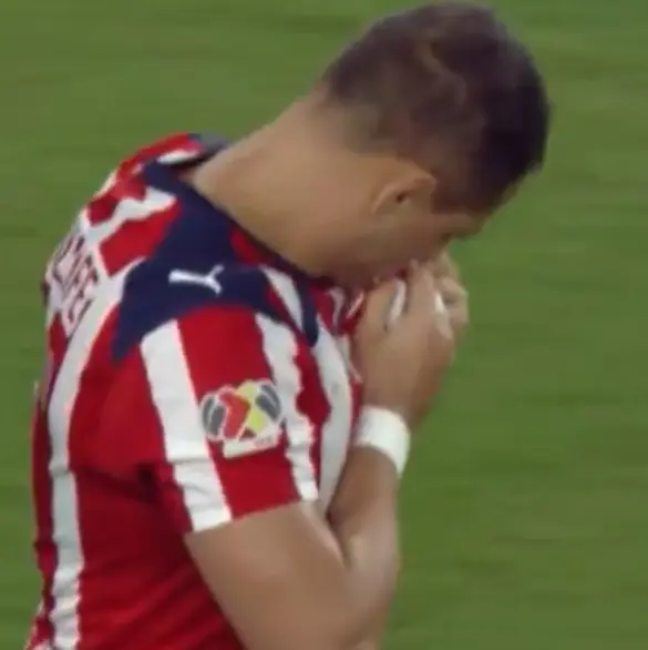 La emoción de Chicharito tras marcarle gol al América
