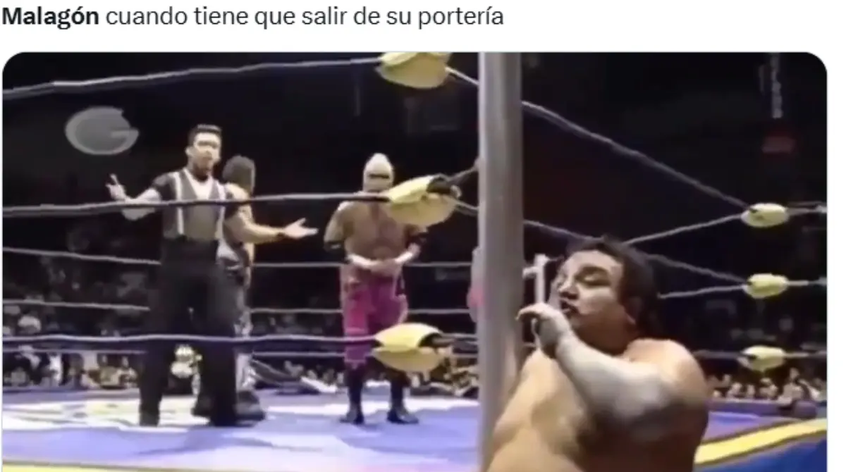 Y es que el arquero del América tuvo varios errores que le costaron caro al equipo