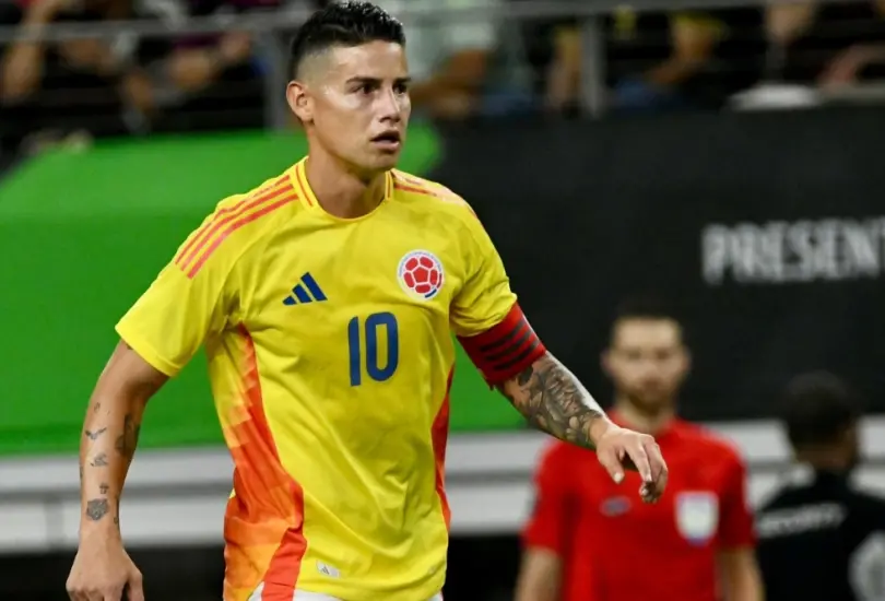 James Rodríguez no se guardó nada ante los jugadores de la Selección Mexicana