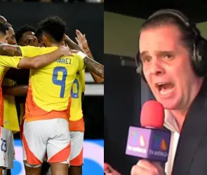 Colombianos se rinden ante Martinoli tras narración vs México