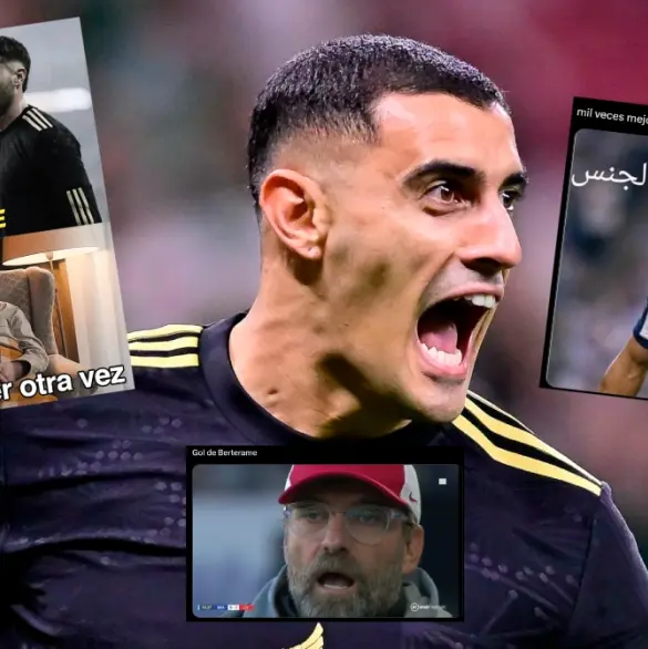 Memes se burlan de Santiago Gimenez tras gol de Berterame