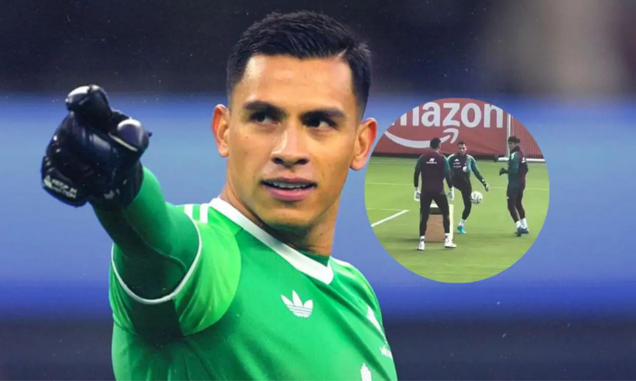  El portero fue el blanco de críticas por una dinámica en Selección Mexicana. 