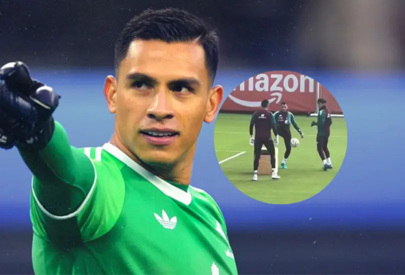 El portero fue el blanco de críticas por una dinámica en Selección Mexicana. El portero fue el blanco de críticas por una dinámica en Selección Mexicana.