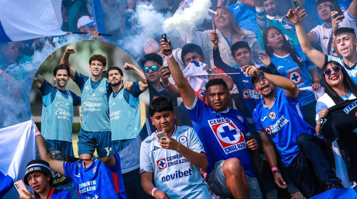  La afición de Cruz Azul ya caliente la rivalidad contra el América 