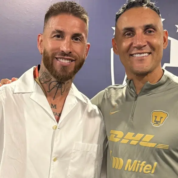 Sergio Ramos y el mensaje hacia Keylor Navas tras el Rayados vs Pumas