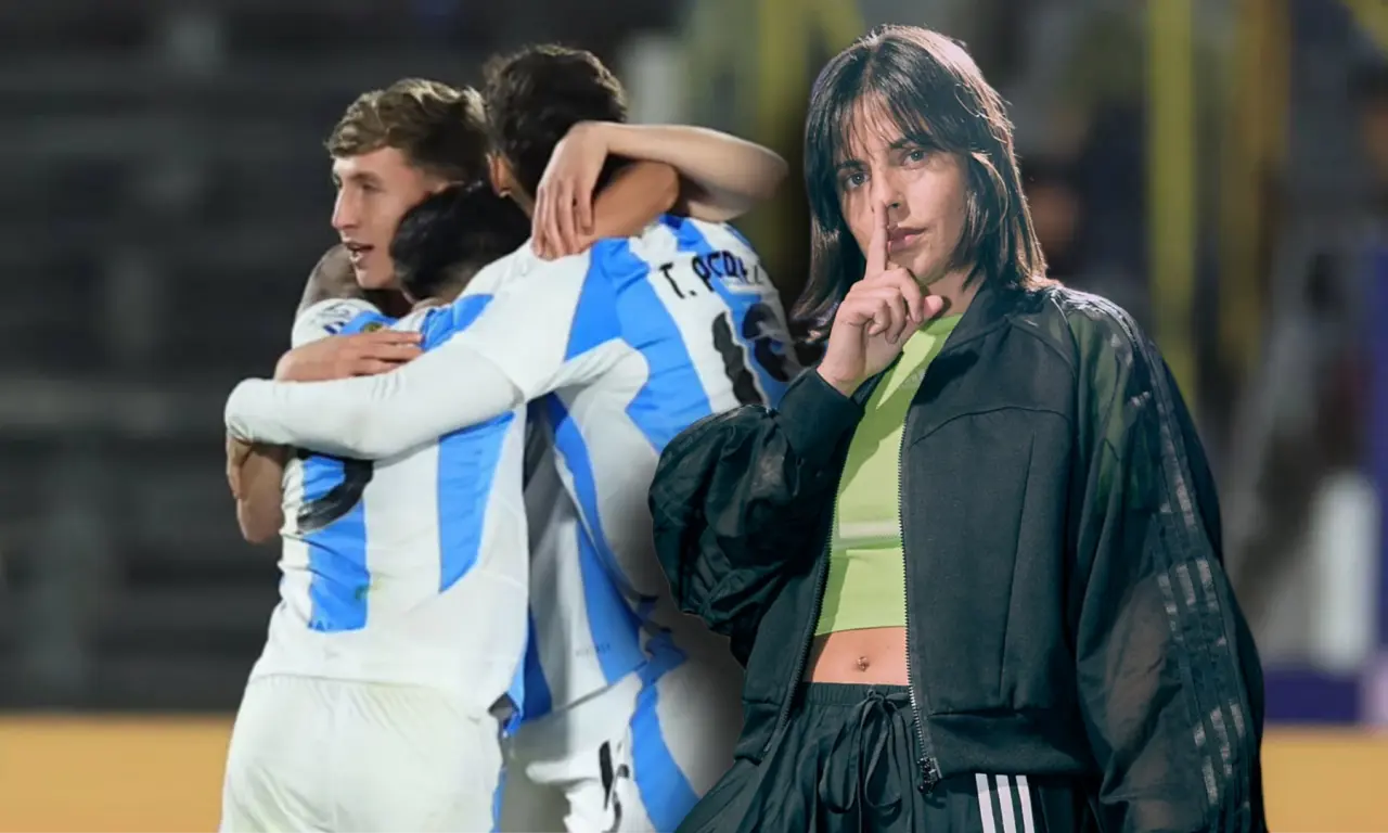  La narradora fue el blanco de muchos comentarios tras la derrota albiceleste. 