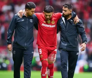 Toluca se queda sin Alexis Vega para el cierre del torneo