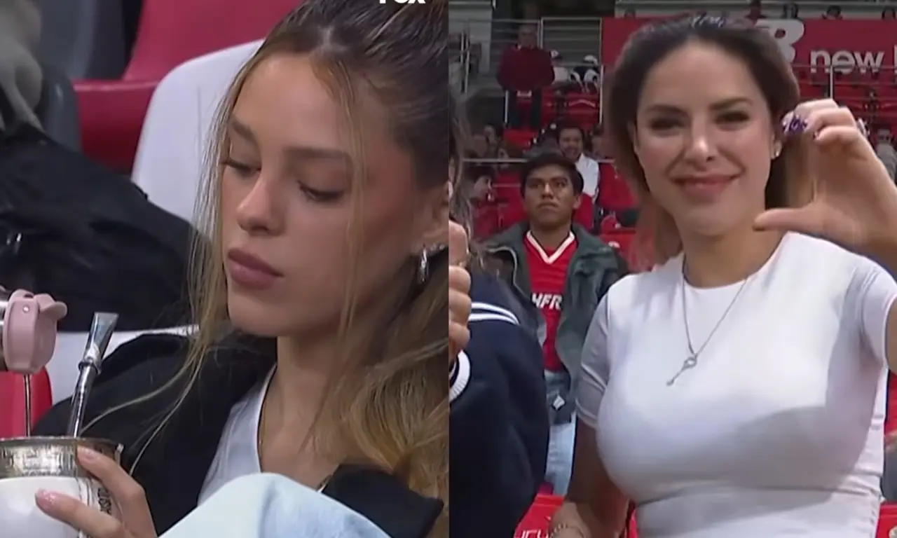  Ambas fans estuvieron presentes en el juego de los Diablos Rojos ante Pachuca. 