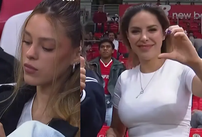 Ambas fans estuvieron presentes en el juego de los Diablos Rojos ante Pachuca. Ambas fans estuvieron presentes en el juego de los Diablos Rojos ante Pachuca.