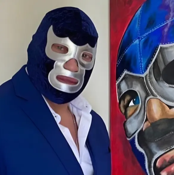 Blue Demon Jr. sufre accidente y está en terapia intensiva Blue Demon Jr. sufre accidente y está en terapia intensiva