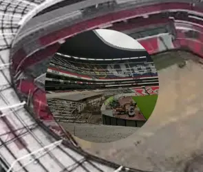 Estadio Azteca despide a trabajador por grabar avances de remodelación