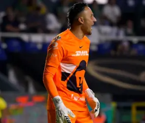 VIDEO: Berrinche de Keylor Navas no captado en TV en el Pumas vs Xolos
