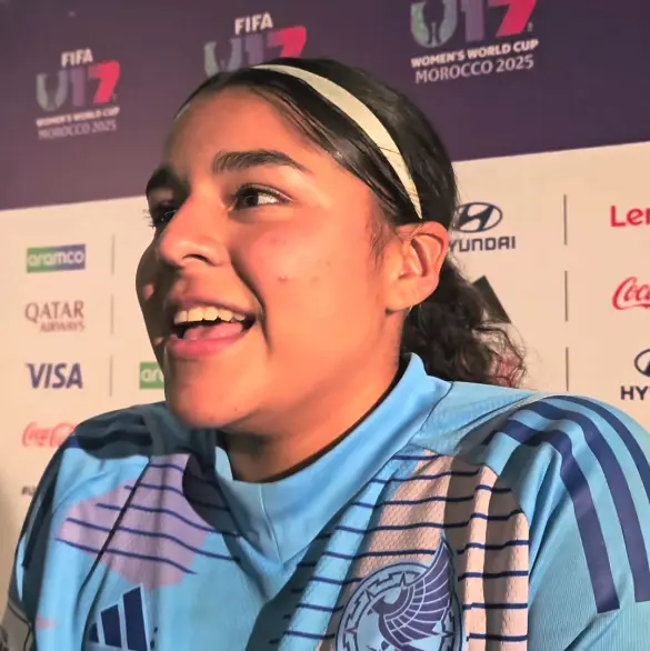 "Es el mejor día de mi vida": Valentina Murrieta, heroína del Tri Sub-17 "Es el mejor día de mi vida": Valentina Murrieta, heroína del Tri Sub-17
